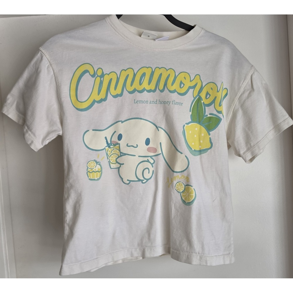 Zara Sanrio Cinnamoroll Kids T-Shirt Size 13-14 Years White Short Sleeve Tee Top